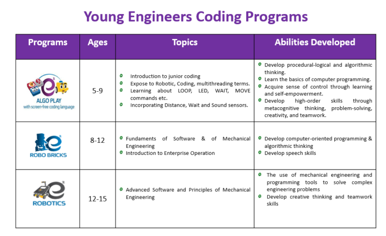 Programming and Coding Enrichment Classes for Kids Singapore