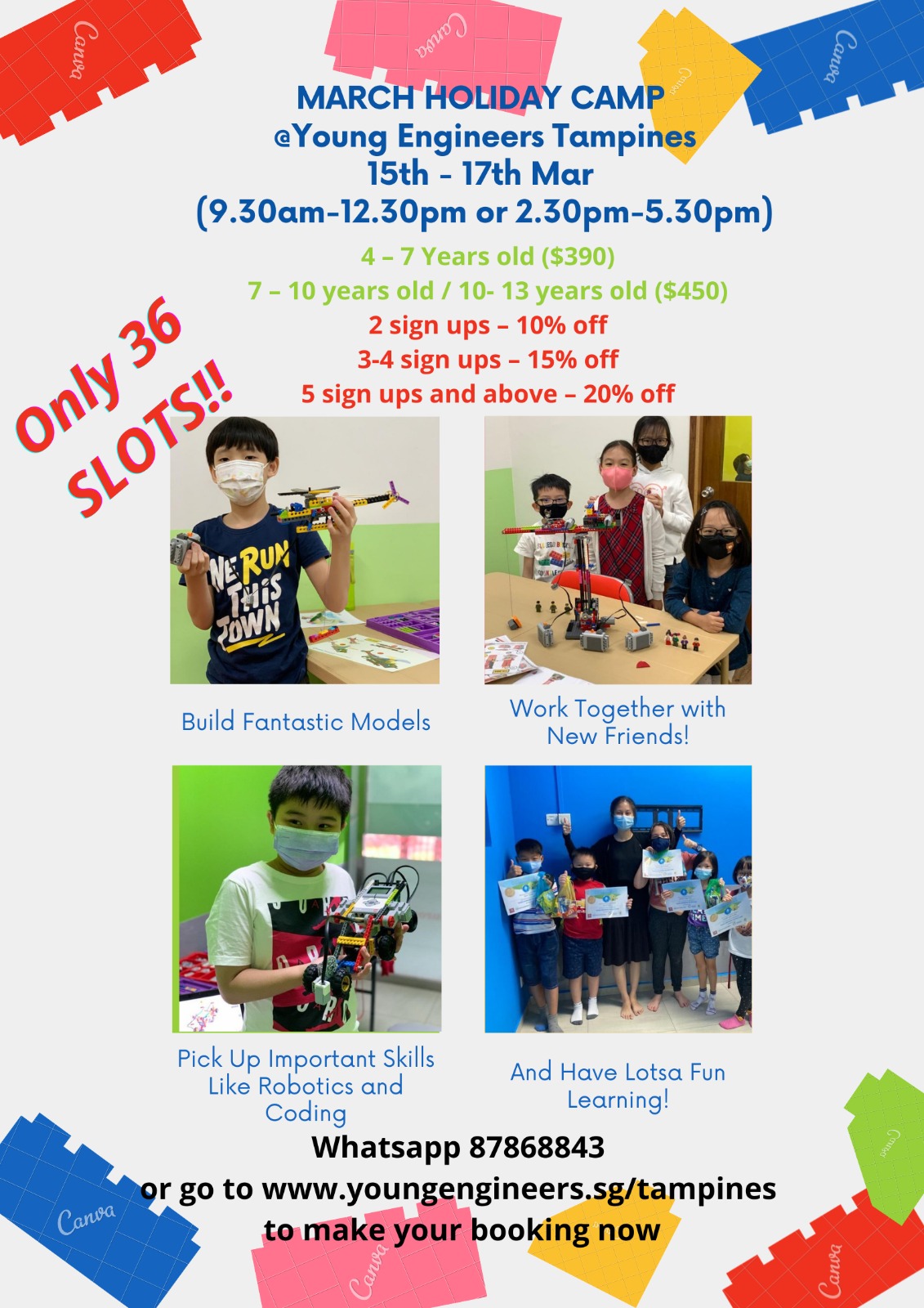 Young Engineers Tampines March 2022 Holiday Workshop